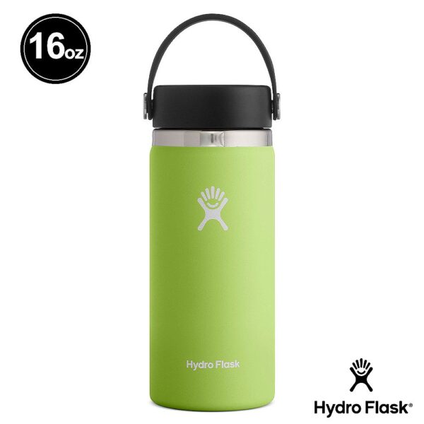 hydro flask 16oz 寬口 海草綠