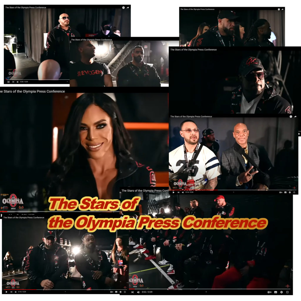 The Stars of the Olympia Press Conference