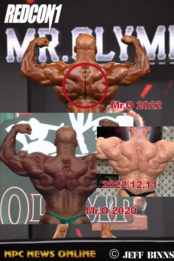 Big Ramy在Mr.Olympia 2022上身體的奇怪之處